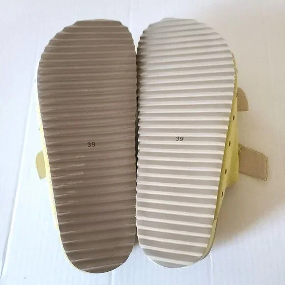 Intentionally Blank Cooper 2 Platform Slide Sandals Sz EU 39 US 8 NWOB